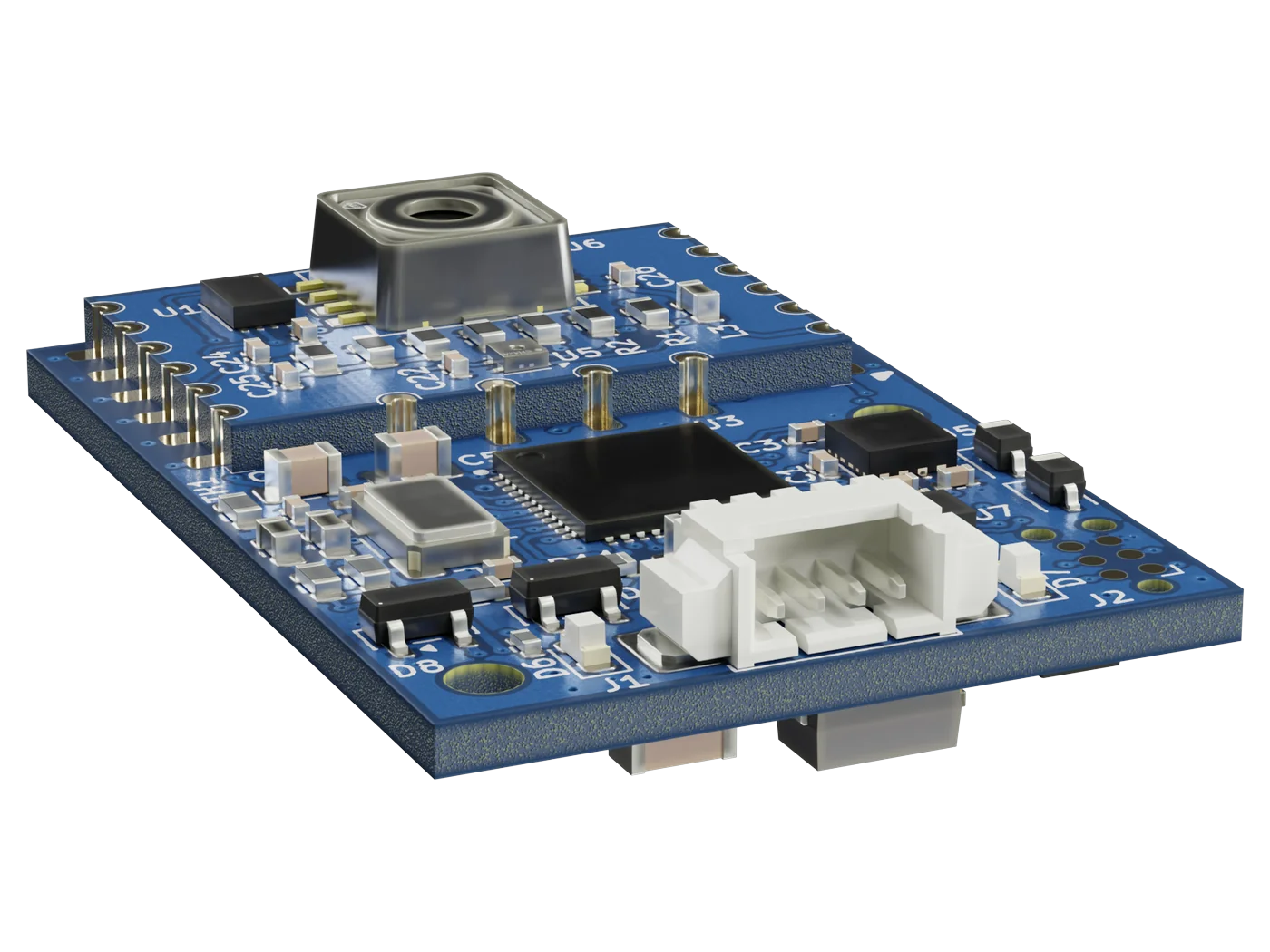 Daughter board Aeris per carrier Nexor - Modulo sensore pressione, umidità e temperatura - Nexilica - immagine 8