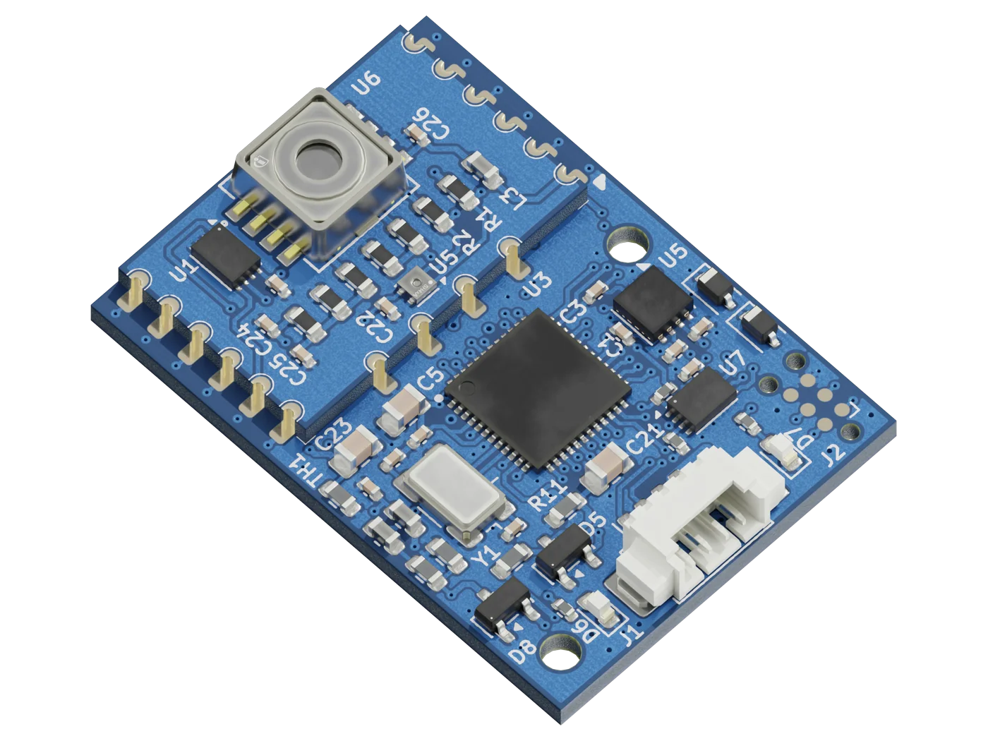 Daughter board Aeris per carrier Nexor - Modulo sensore pressione, umidità e temperatura - Nexilica - immagine 6