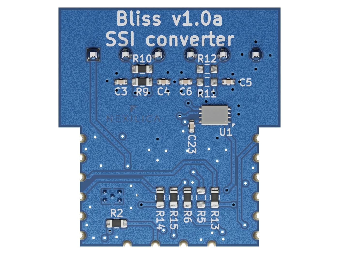 Daughter board Bliss per carrier Nexor - Interfaccia SSI per encoder e sensori assoluti - Nexilica - immagine 5