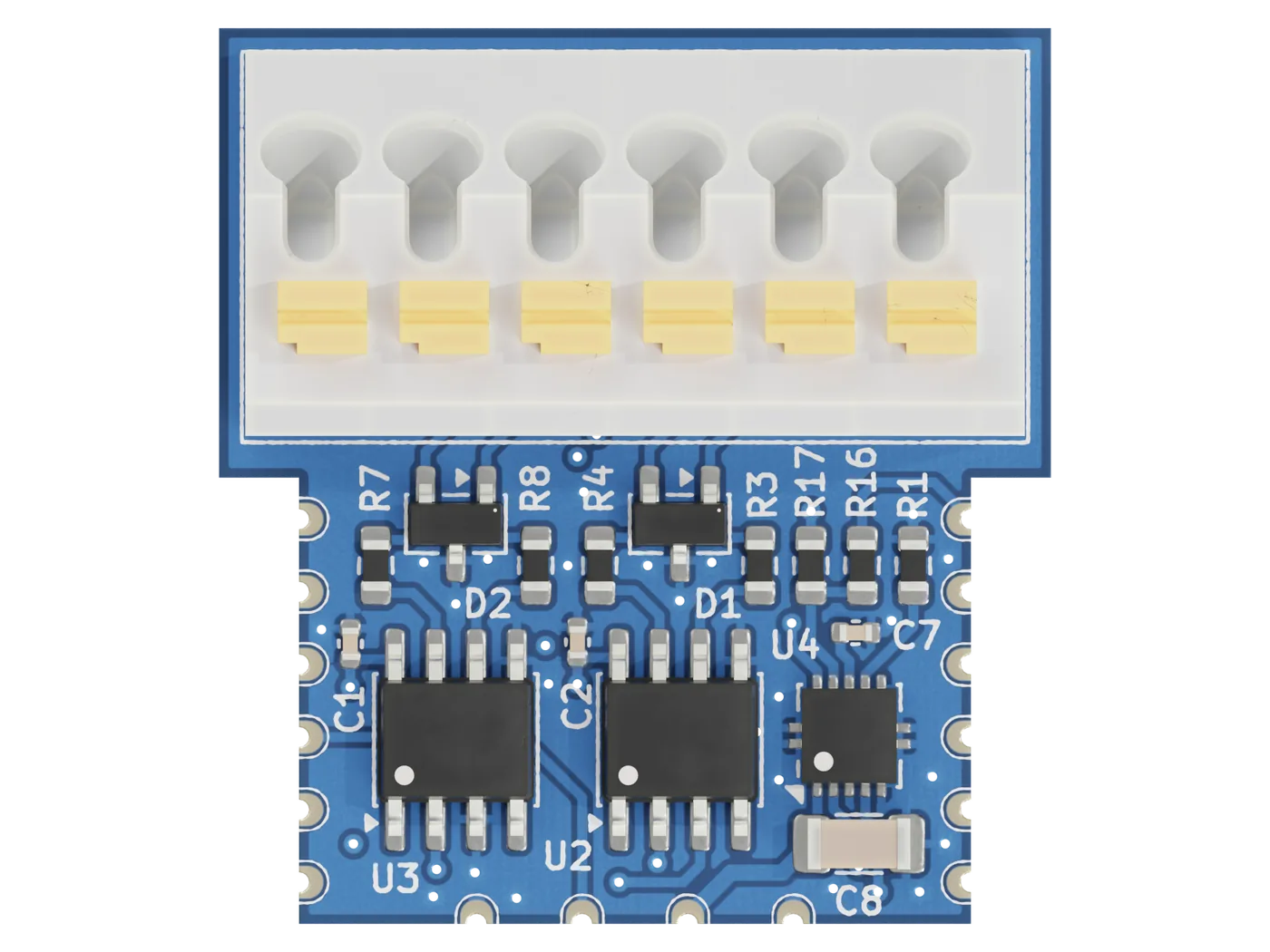 Daughter board Bliss per carrier Nexor - Interfaccia SSI per encoder e sensori assoluti - Nexilica - immagine 4