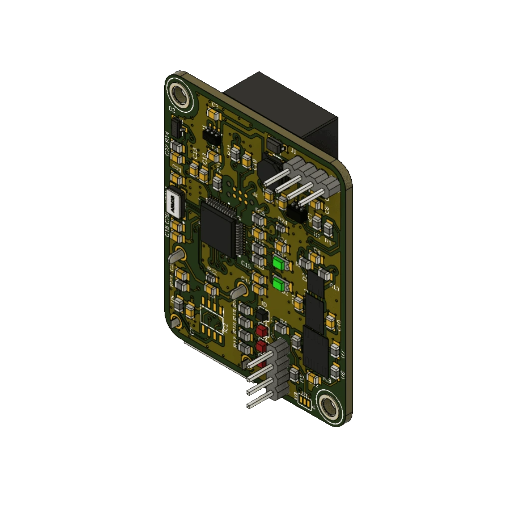 Scheda elettronica KIR23 - controller termocoppia infrarosso CAN bus - Nexilica