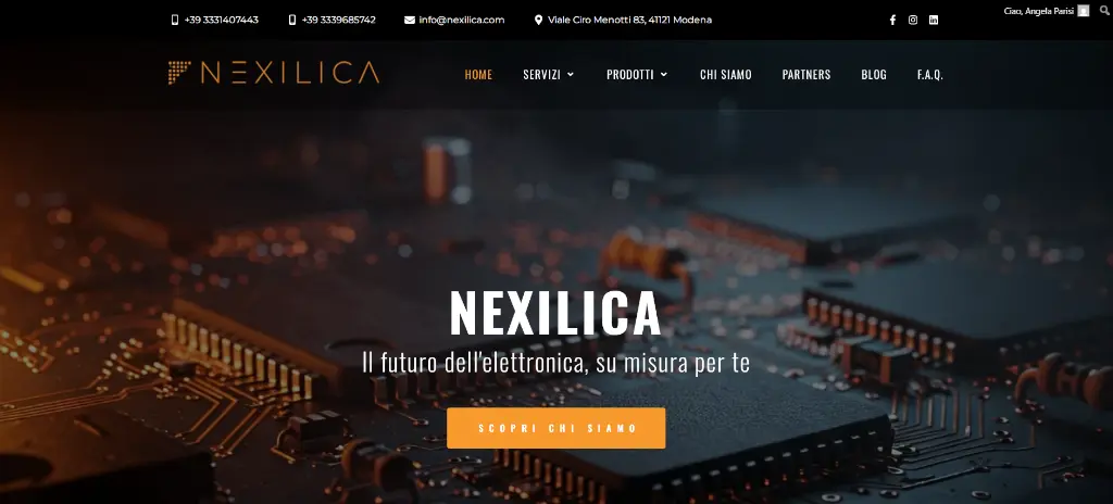 Nuovo sito Nexilica